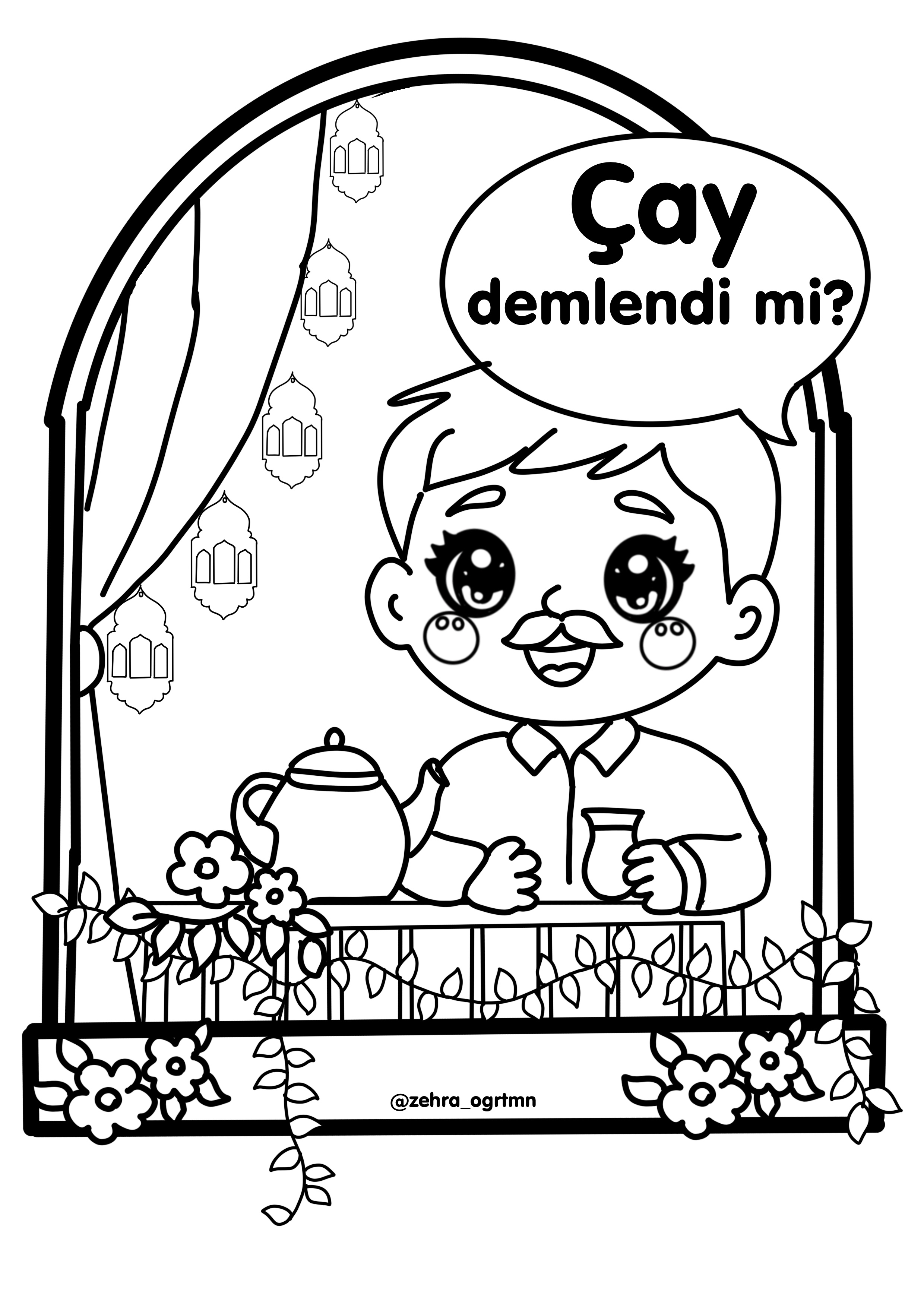 Ramazan Sokağı Pencereler 4 A4 RENKSİZ