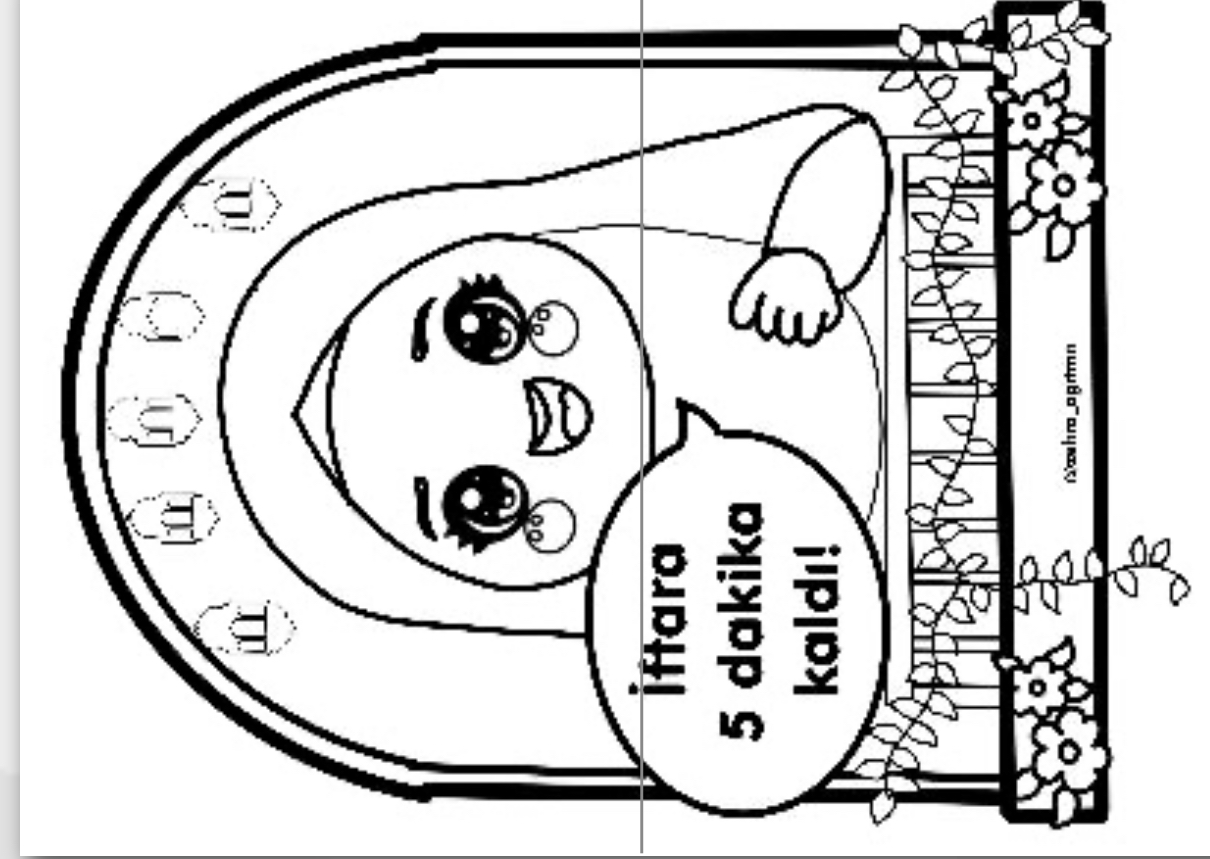 2 A4 RENKSİZ Ramazan Sokağı Pencereleri